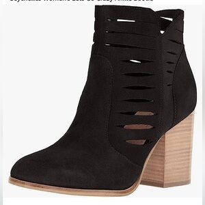 Seychelles Women's Black Suede Ankle Booties